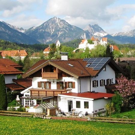 Апартаменты Haus Schlossblick Фюссен Экстерьер фото